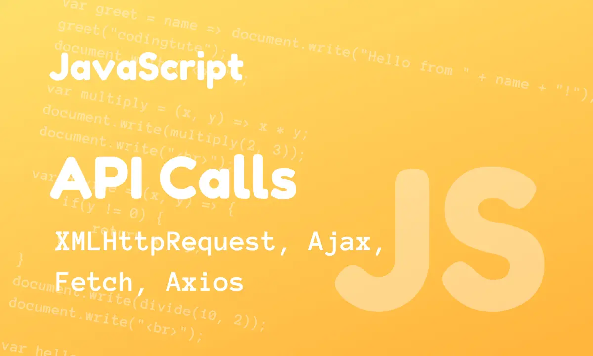 JavaScript API Calls